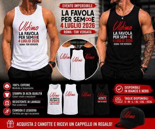 Canotta ultimo luglio 2026 - 4,