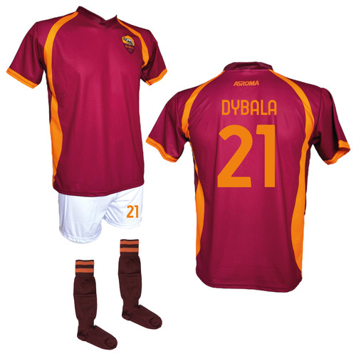 Kit maglia dybala roma home - dybala,