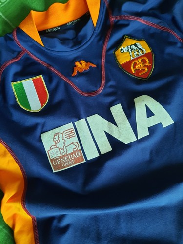 Maglia roma 2001 2002 - as, kappa
