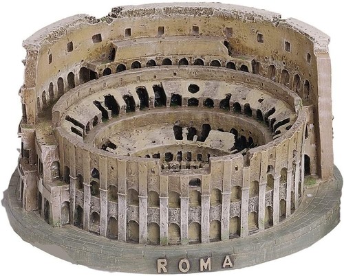 Colosseo roma resina - colosseo,