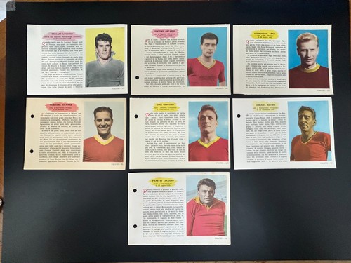 Figurina calciatori scheda - figurina,