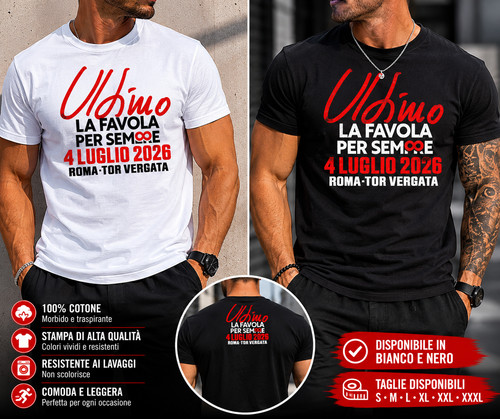 Tshirt ultimo luglio 2026 - tshirt,