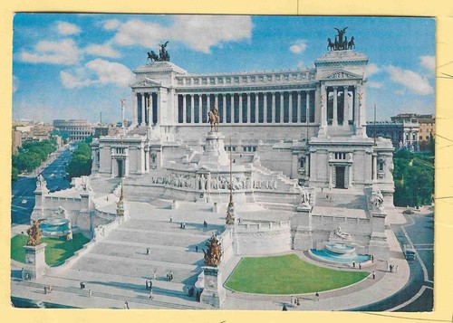 Cartolina italia roma - cartolina,