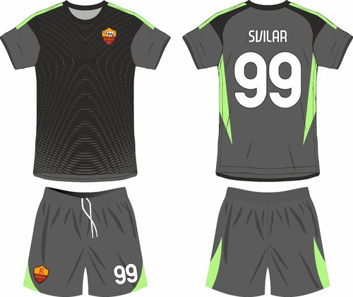 Completo calcio roma port - calcio,